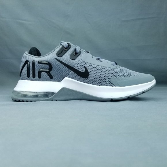 NIKE Air Max Alpha Trainer 4 Men's Sneaker CW3396 001 Gray Black Sizes 8-11 - Picture 3 of 7